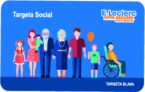 Leclerc tarjeta blava